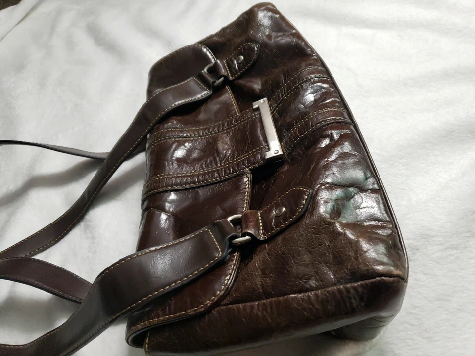 Apt. 9 Bolso de Mano Inspirado Vintage Color Marrón Foto 4 de 4