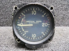 Garwin Vertical Speed Indicator (Partial Data Plate) (Worn Face)