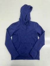 Gap Body Fit Blue Athletic Pullover Hoodie Womens Size Medium