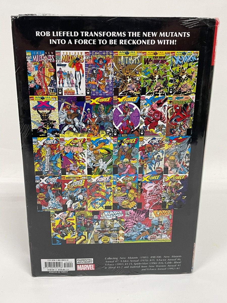 X-Force Omnibus ROB LIEFELD 1st ISSUE COVER Marvel Comics HC