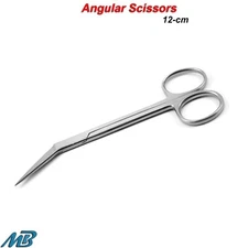 Surgical Iris Angular Toe Nail Scissor Manicure Stainless Steel Nail Care Tools