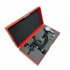 Test Dial Indicator .0005" Holder Quill Bridgeport Mill Holder with Case