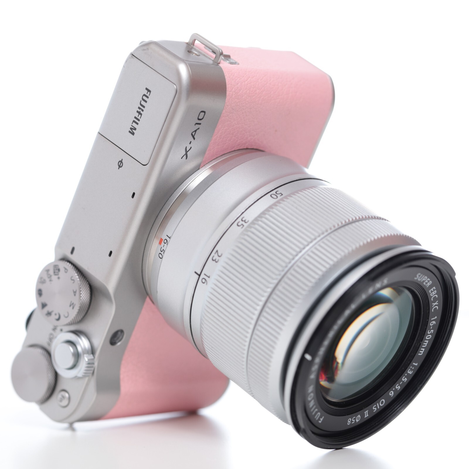 Fujifilm X Series X-A10 16.3MP with Lens 16-50mm Pink Prime Condition [026]