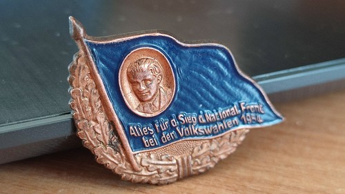 Pin GDR Badge All for the victory of the National Front in the elections 1954 - Picture 2 of 3