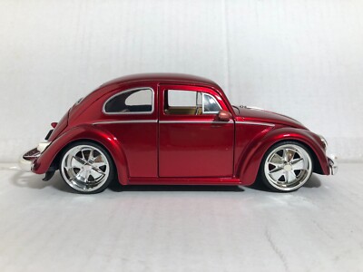 JADA TOYS 1959 VW VOLKSWAGEN BEETLE CANDY RED 1:24 DIECAS MODEL