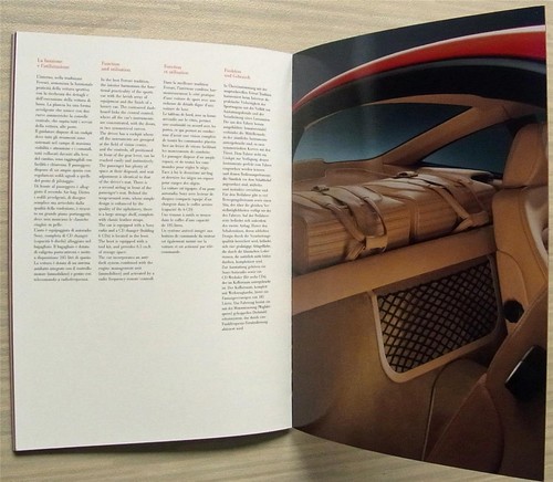 FERRARI 550 MARANELLO Sports Car Sales Brochure March 1997 #1150/97 03/97 - Picture 8 of 8