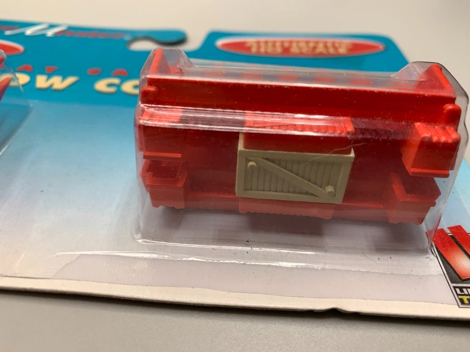 Scene Masters Flat Car Loads 4 cosechadoras seis filas cabezas de maíz HO 1/87 nuevo Foto 2 de 4