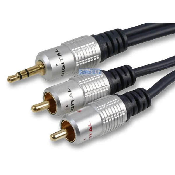 JACK 3,5MM/2RCA 3M