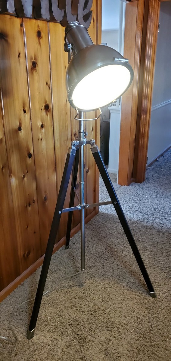 RARE Ethan Allen Retro Photographer's Floor Lamp Industrial