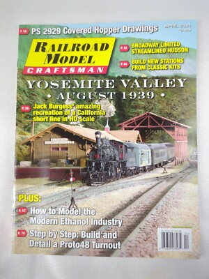 #ad Railroad Model Craftsman Magazine Volume 90 Number 4 April 2021 $10.16