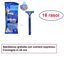 16 rasoi usa e getta Blue II Plus  Gillette  Blue 2
