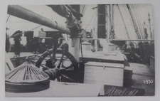 Steamship Steamer MOONLIGHT real photo postcard RPPC