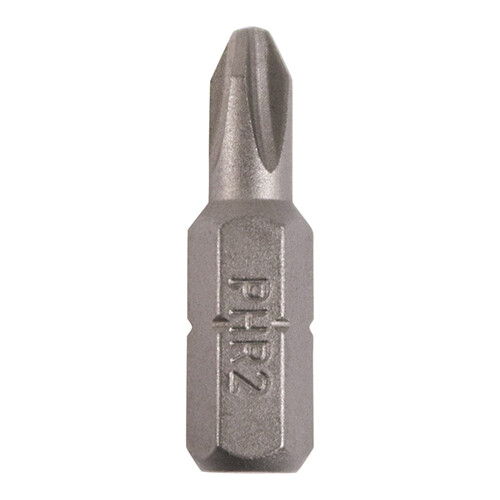 Timco S2 Driver Bits – PH No.2 x 25mm Professional Precision & DIY Alloy Steel