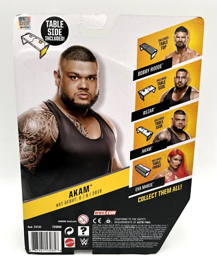 WWE NXT Takeover Akam Figure Topps Card AOP Authors of Pain