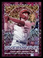 2021 Panini Chronicles #19 Cody Bellinger Overdrive Purple Velocity LA Dodgers
