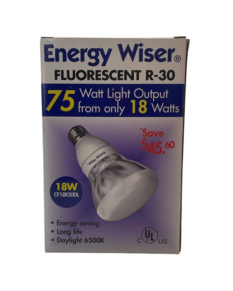 Energy Wiser CF18R30DL Fluorescent Light Bulb R-30 18W - Image 3 of 4