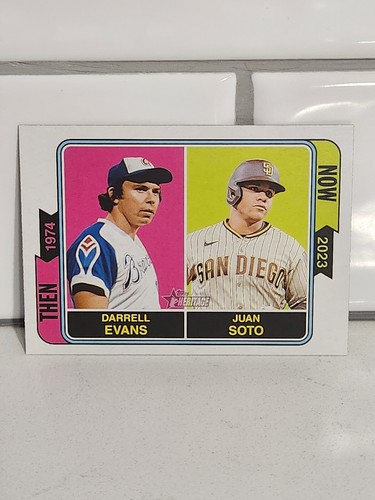 2023 Topps Heritage 201-500 + Flashbacks/Then & Now Inserts/Parallels You Pick! - 第 402/499 張圖片