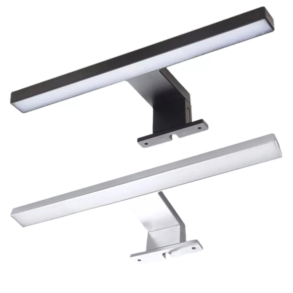 LUCE LED APPLIQUE LAMPADA SPECCHIO BAGNO FARETTO 30 CM 5W CROMATO FORTE - Immagine 3 di 3