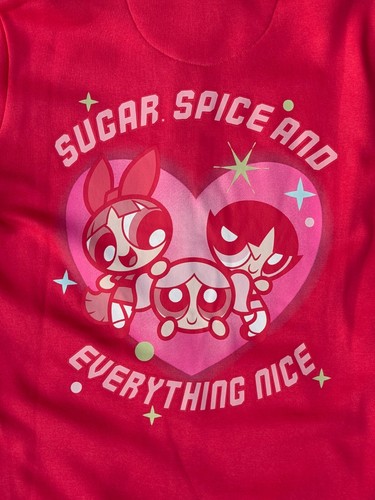 BoxLunch The Powerpuff Girls Sugar Spice & Everything Nice Zip Hoodie Size SMALL - Picture 5 of 7