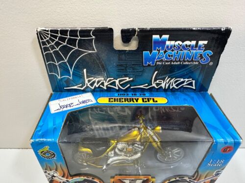 VTG 2004 Jesse James JJ03-18-20 West Coast Choppers Cherry CFL 1:18 Sealed - Picture 3 of 7
