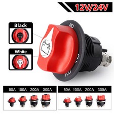 Battery Disconnect Master Switch Power Cut Off Isolator 50/100/200/300A Car Boat