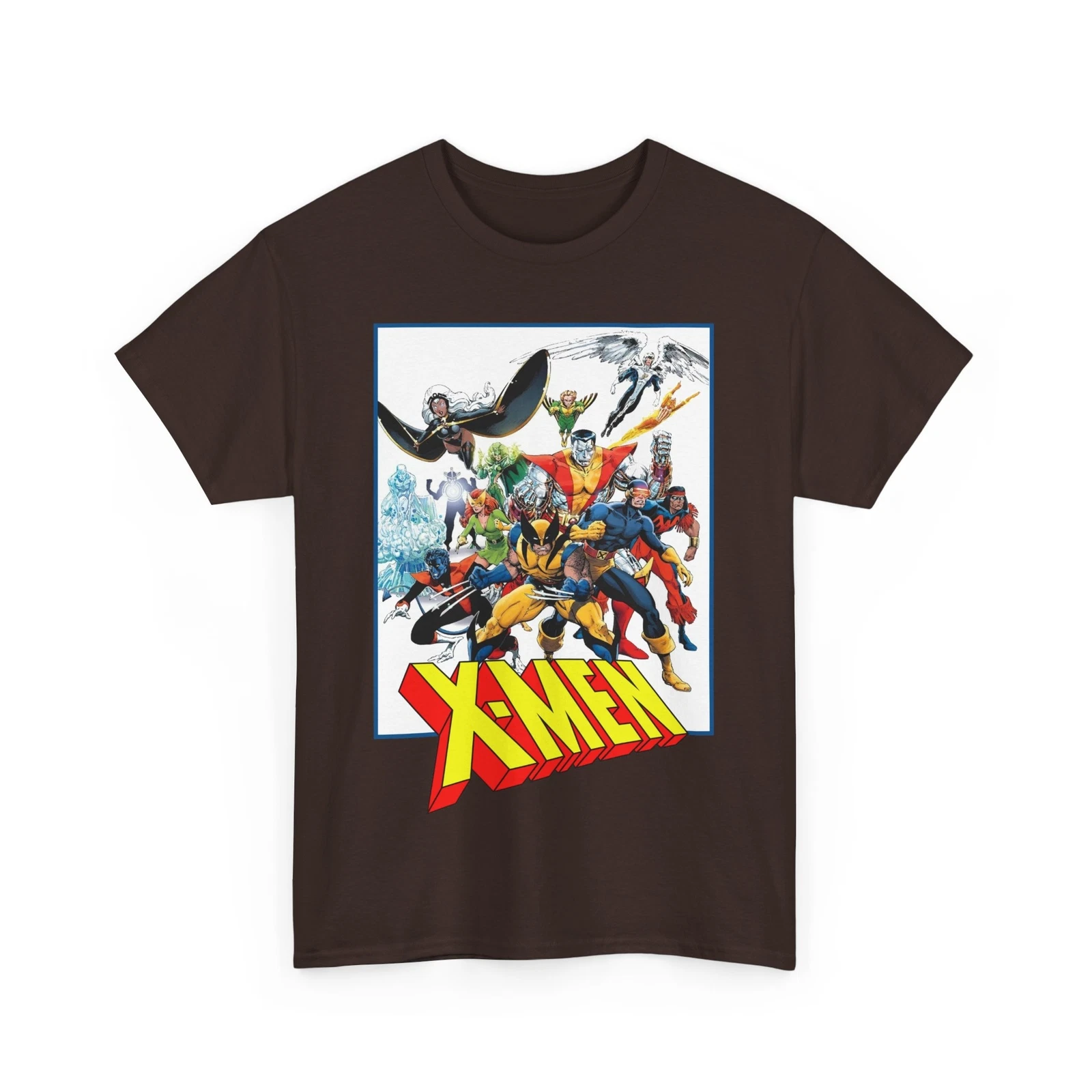 X-Men T-Shirt - Classic Arthur Adams Art - Marvel Comics - Wolverine, Colossus