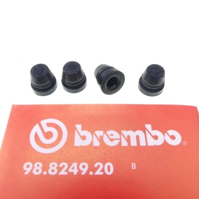 4x Staubkappe von Brembo Bremssattel Entlüftungsschraube Gummi Nippel Gummikappe