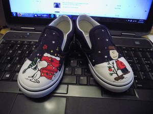 vans x peanuts christmas