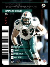 2001 NFL Showdown 1st Edition #217 Trace Armstrong
