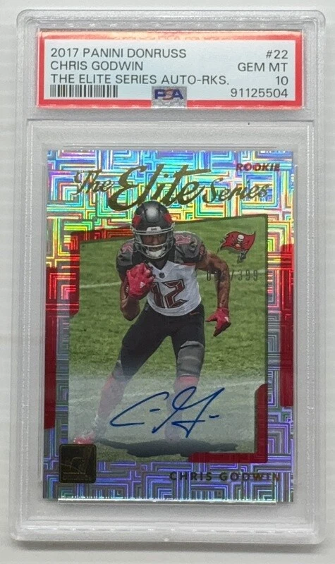 Chris Godwin Panini Donruss the Elite Series Autograph #22 Rookies