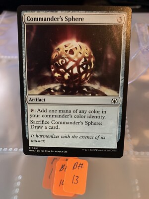 Commander's Sphere March of the Machine Commander NM