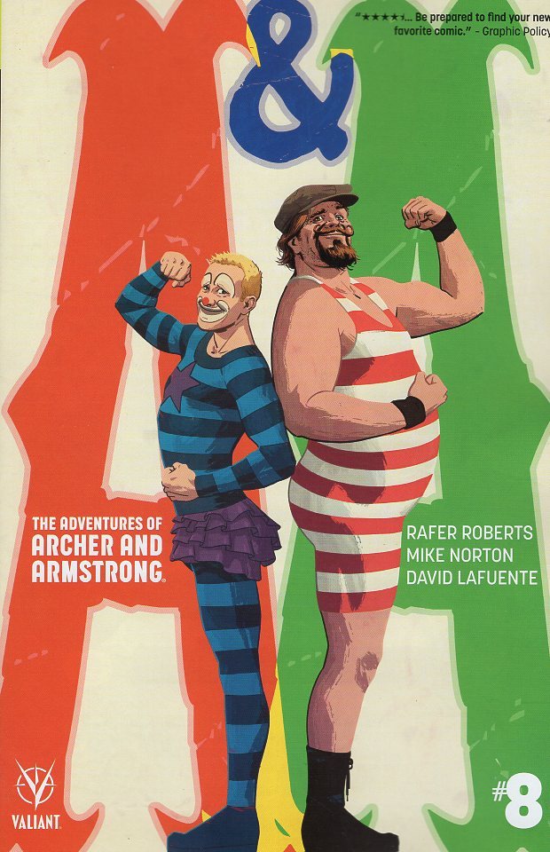 A&A #8 Cover A Comic Book 2016 Archer & Armstrong - Valiant 