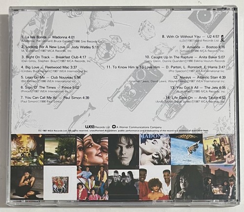 Best Of The Top Singles RARE 1987 Australian Compilation CD Prince U2 Boston - Picture 3 of 5