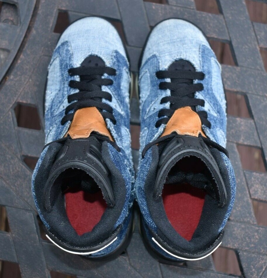 Nike Air Jordan 6 Retro GS 'Washed Denim' CV5489-401 Youth