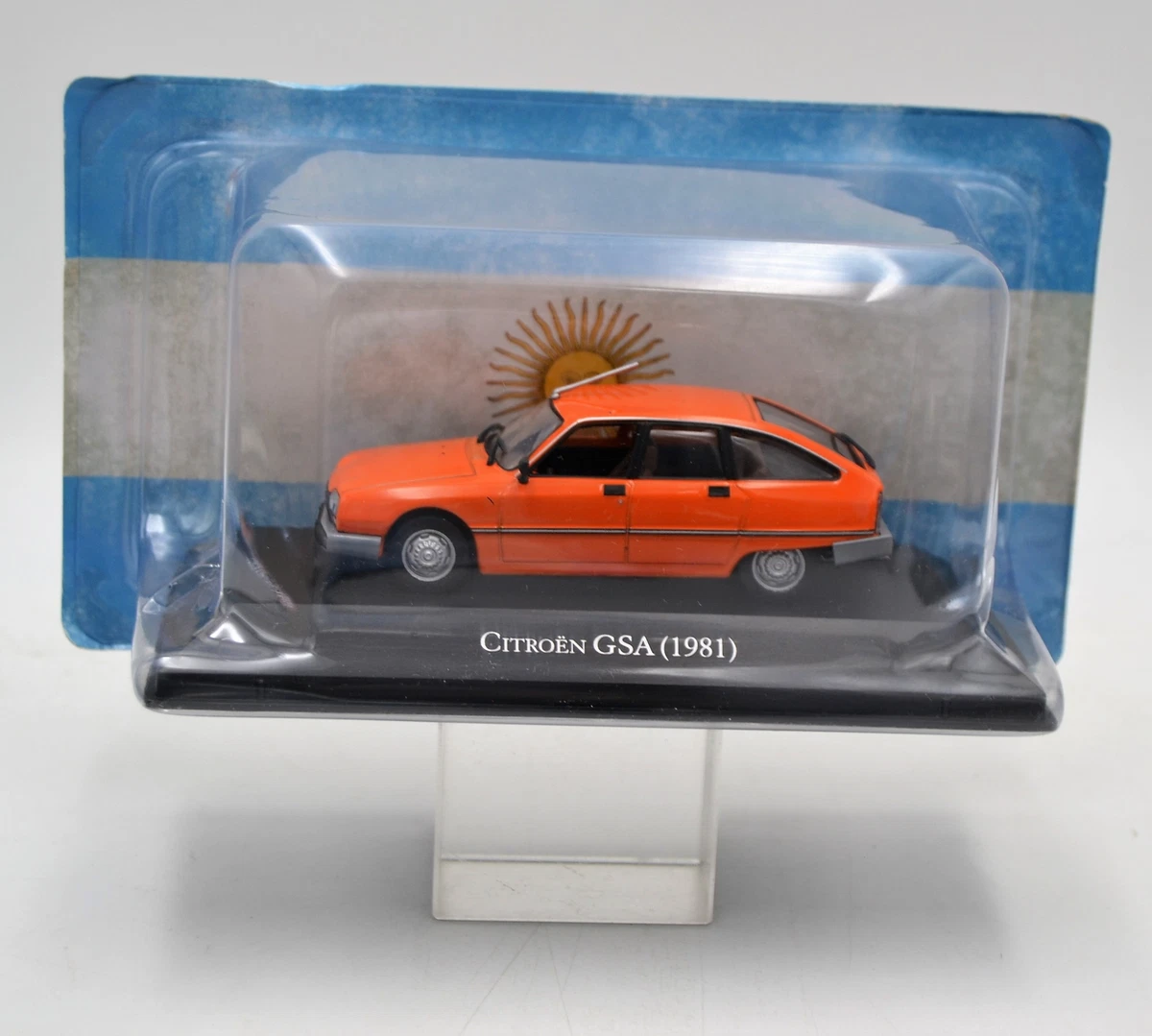 Prestige Résine 1/43 - Citroën GSA X3 Berline 1982 Grise - Très Bon état