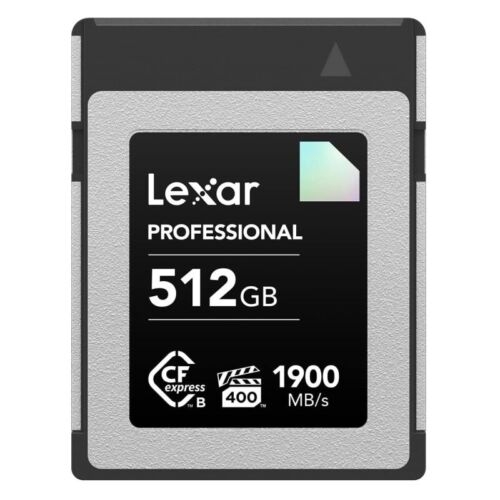 Lexar Professional Diamond CFexpress Typ B Card 128GB 256GB 512GB 1900MB/s Read - Picture 16 of 20