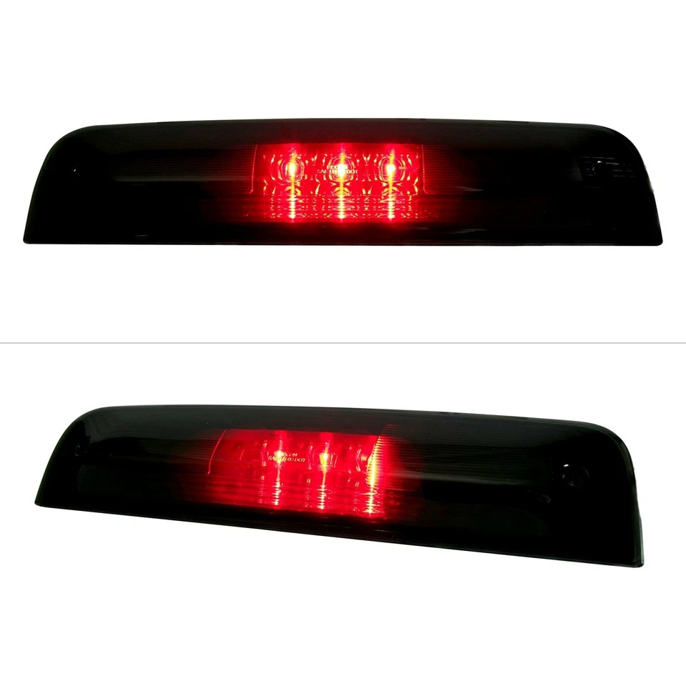 Tercera luz de freno LED negra/humo Recon 264115BK para Silverado/Sierra 1999-2007 Foto 4 de 4