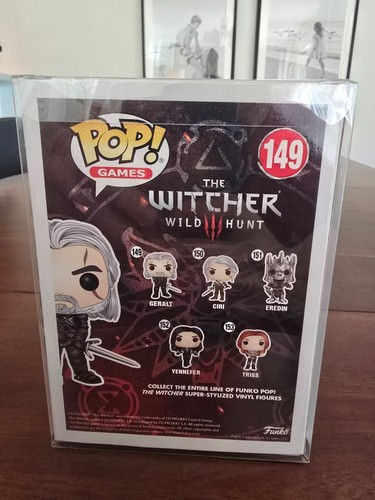 Funko Pop Witcher 3 Wild Hunt Geralt, Ciri, Yennefer, Eredin. - Picture 5 of 9