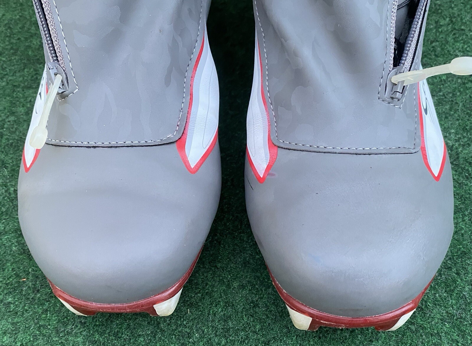 Scarponi da sci di fondo Salomon Slam 7 Pilot SNS grigi da donna taglia 8