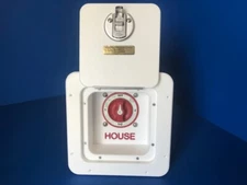 Single Battery Switch Box Boat Marine RV Starboard St