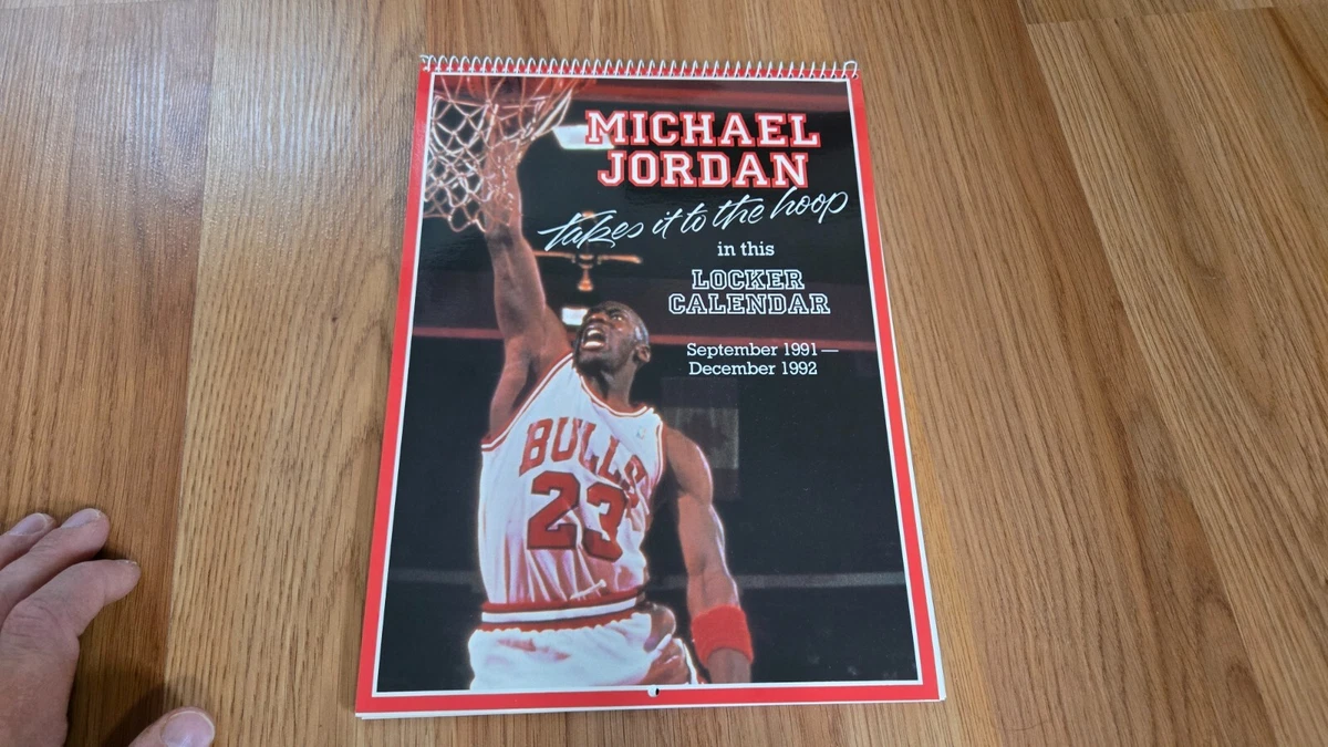 Michael Jordan Calendar Indiana OTHER Vintage Sports Memorabilia