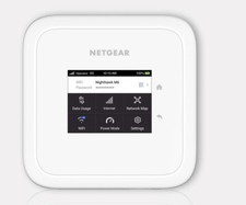 VERY GOOD NETGEAR Nighthawk M6 MR6110 Wireless White Hotspot Modem AT T UNLOCKED