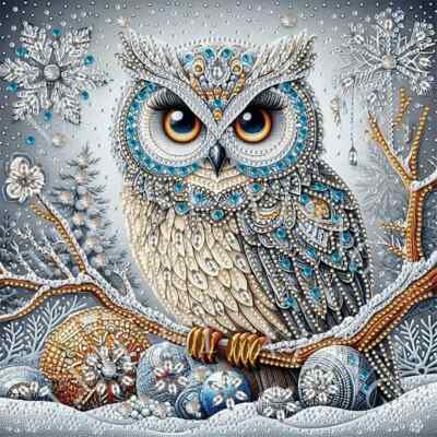 5D Diamond Painting Eule Fantasie Bilder Erwachsen Diamant Malerei