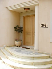 Stonework House Numbers Personalized Address Plaque