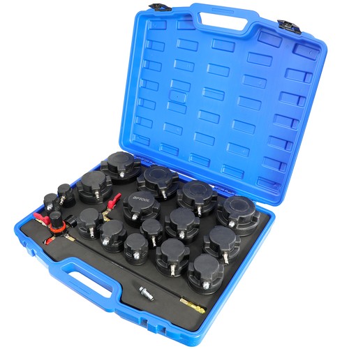 19 Pcs Turbo System Leakage Tester Tool Set Turbocharger Turbo Boost Leak Tester - Picture 1 of 9