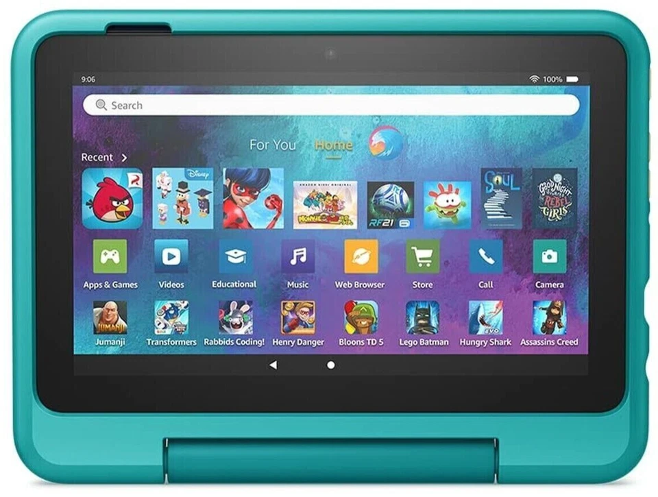Amazon Kid-Friendly Case for Fire 7 tablet Only compatible with 12th generation - Image 4 of 4
