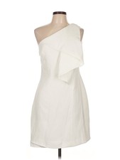 Halston Women Ivory Cocktail Dress 10