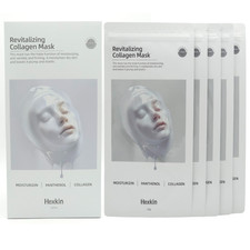 Hexkin Revitalizing Collagen Mask 23g x 5pcs Moisturizing Firming K-Beauty
