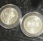 Lot of 2) 1 OZ SILVER * 2016 AUSTRIAN PHILHARMONIC * 2 TROY OUNCES * .999 x 2OZ.