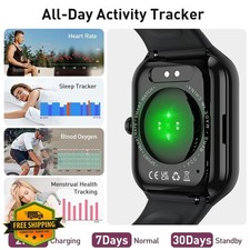 Smart Watch for Men Women 1.96" HD 2026 Fitness Tracker Calls